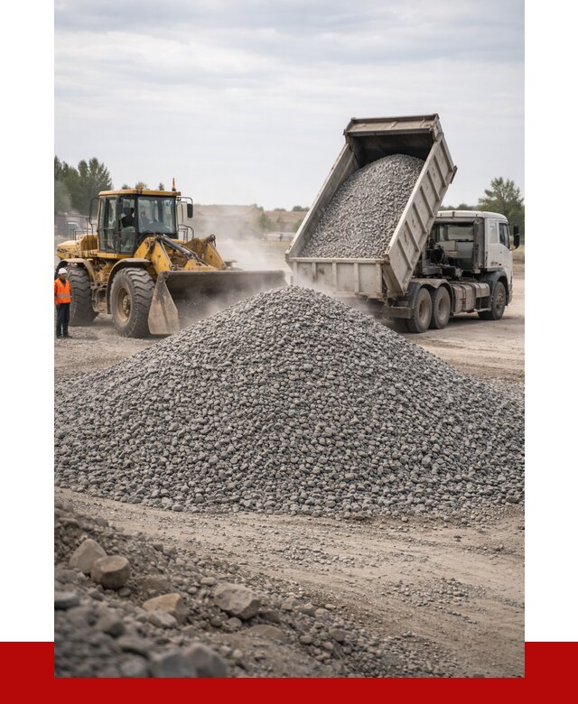 Купить щебень с доставкой в Лесне от 2599 руб. | ПРОНЕРУДЛсн