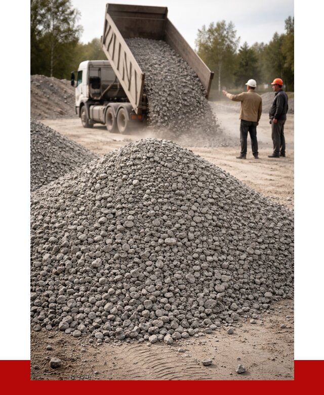 Гранитный щебень фракция 0-5 в Лесне от 3015 руб ПРОНЕРУДЛсн