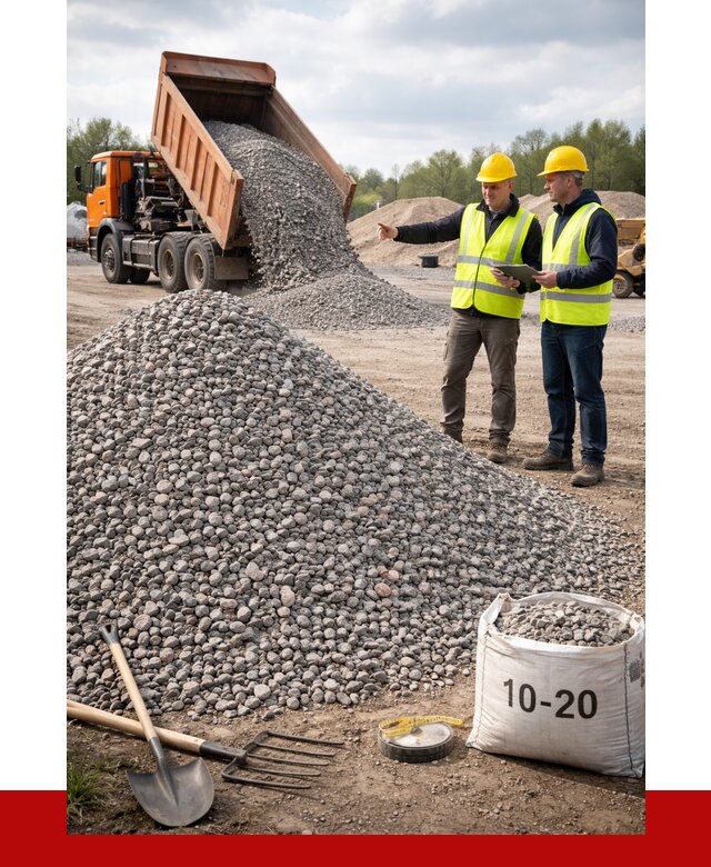 Гранитный щебень фракция 10-20 в Лесне от 4366 руб.|ПРОНЕРУДЛсн