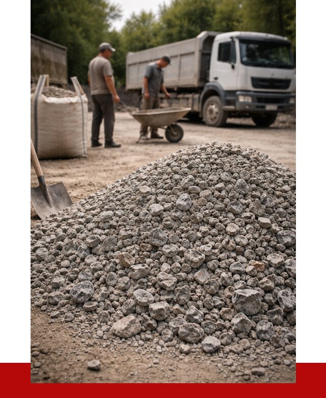 Гранитный щебень фракция 20-40 в Лесне от 3326 руб. ПРОНЕРУДЛсн