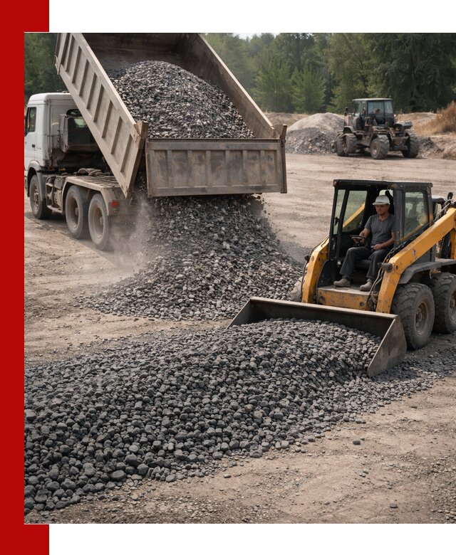 Гранитный щебень фракция 40-70 с доставкой в Лесне