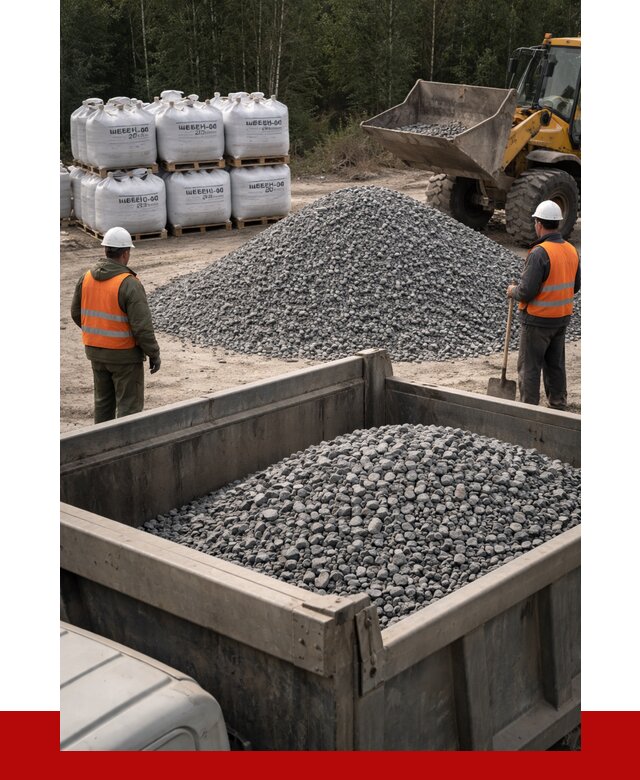 Щебень габбро диабаз 20-40 в Лесне от 3534 руб. | ПРОНЕРУДЛсн