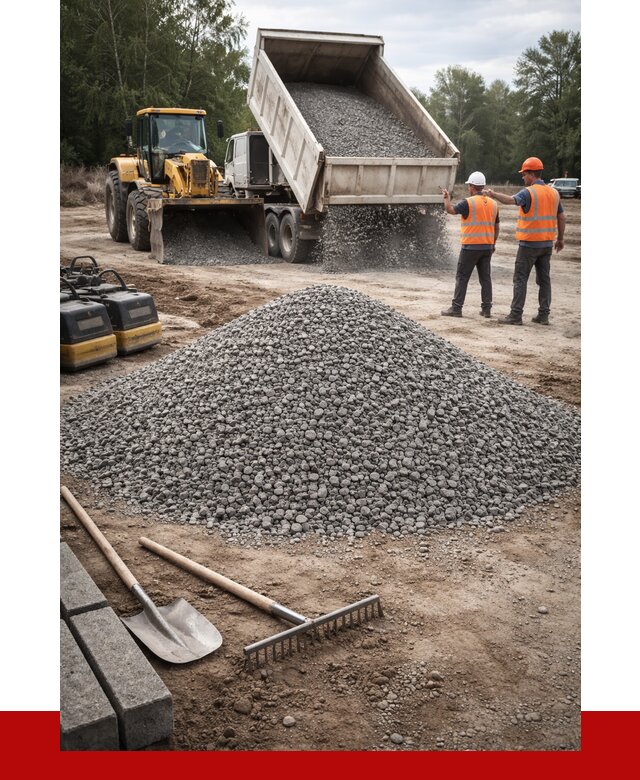 Гравийный щебень купить в Лесне от 2287 р. ПРОНЕРУДЛсн