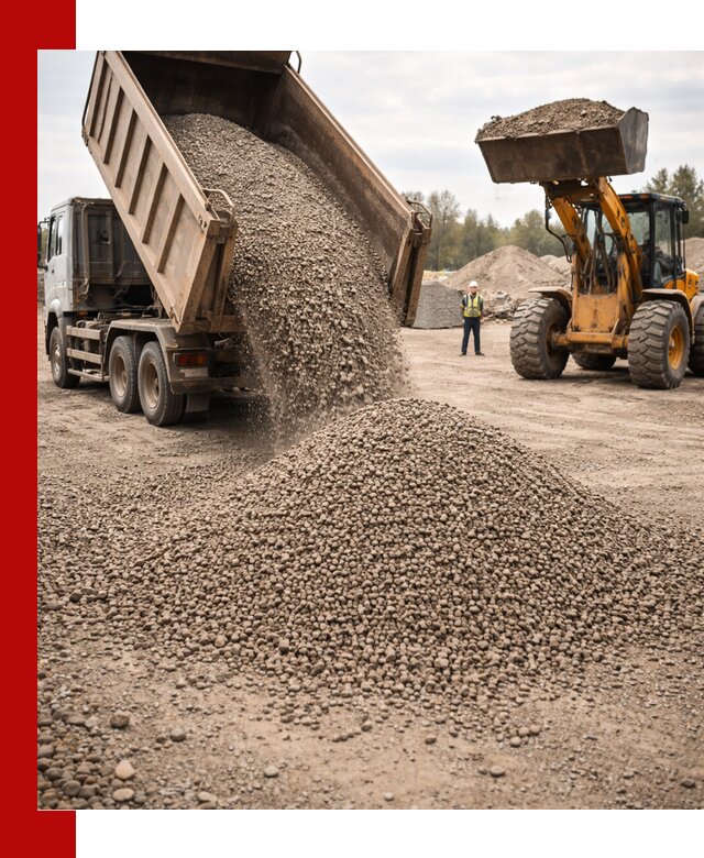 Гравийный щебень фракция 3–10 с доставкой в Лесне
