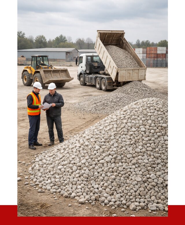 Известняковый щебень в Лесне от 1455 р. доставка | ПРОНЕРУДЛсн