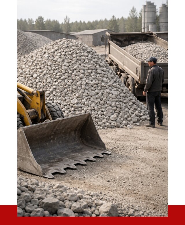 Известняковый щебень фракция 40-70 в Лесне от 4366 р. | ПРОНЕРУДЛсн