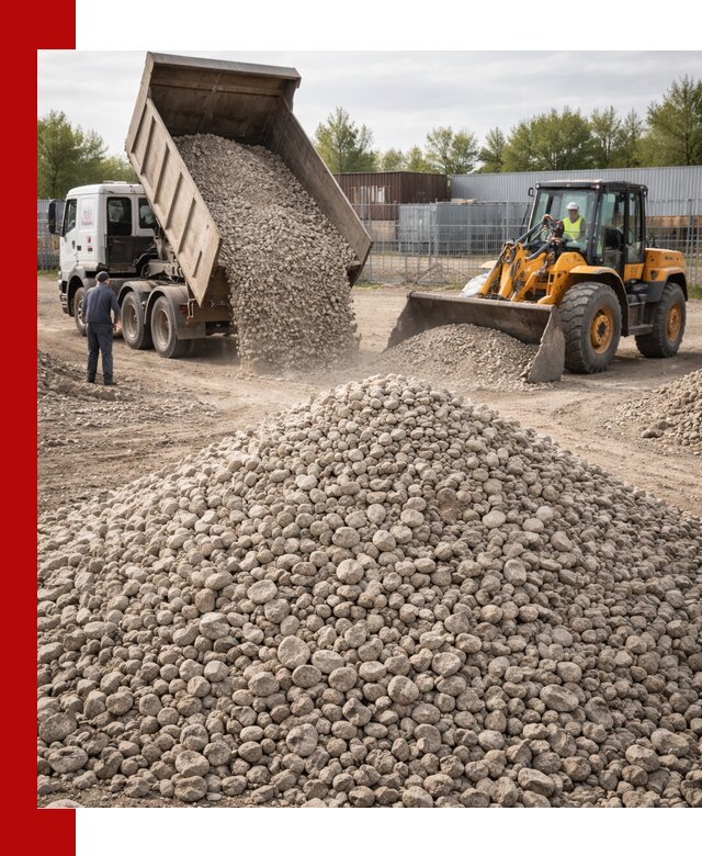 Доломитовый щебень фракции 20–41 с доставкой в Лесне