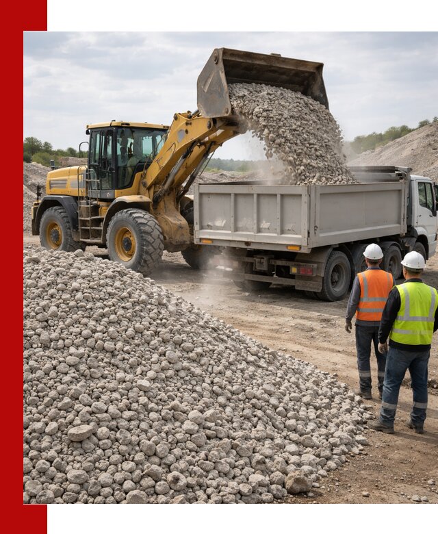 Доломитовый щебень фракция 40–71 доставка и продажа в Лесне