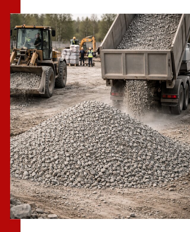 Вторичный щебень фракции 5-20 в Лесне — доставка и продажа крупнотоннажно