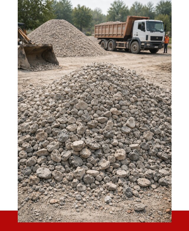 Вторичный щебень фракция 20-40 в Лесне от 2287 р ПРОНЕРУДЛсн