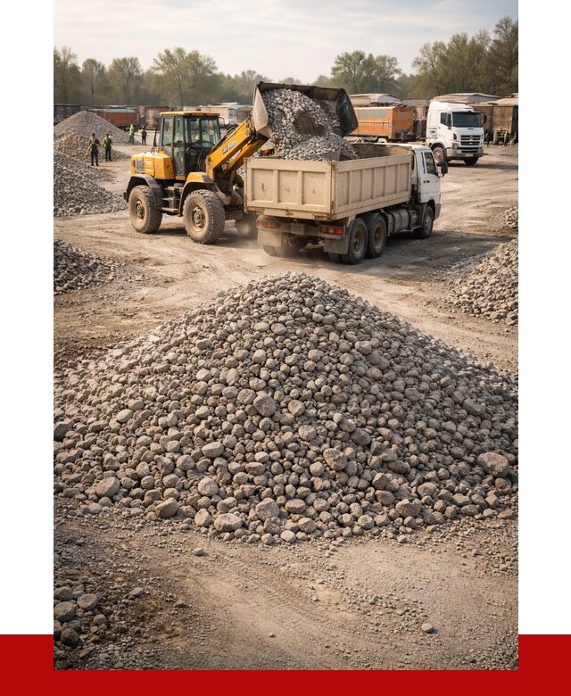 Вторичный щебень фракция 40-70 в Лесне от 1809 р, ПРОНЕРУДЛсн