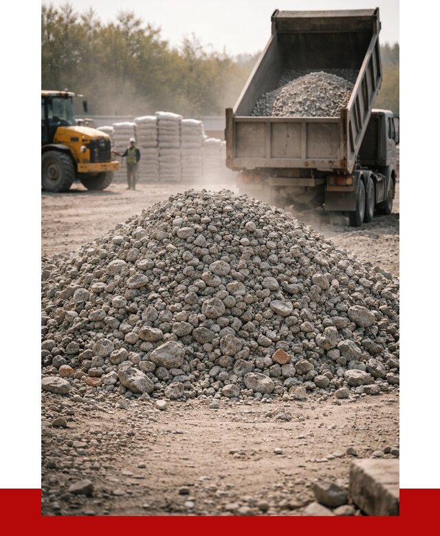 Вторичный щебень фракция 70-150 в Лесне от 1455 р. | ПРОНЕРУДЛсн