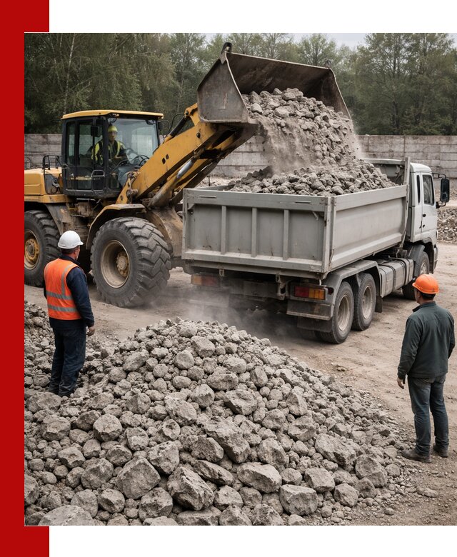 Вторичный щебень фракция 70–150 в Лесне с доставкой