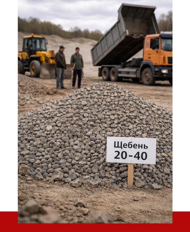 Бетонный щебень фракция 20-40 в Лесне от 2547 р. | ПРОНЕРУДЛсн