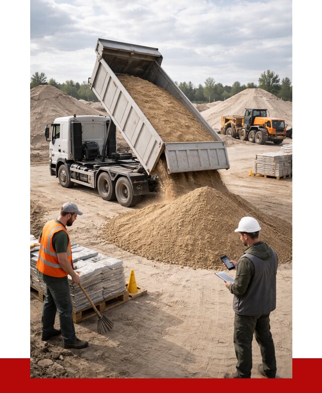 Карьерный песок с доставкой в Лесне от 3742 р. ПРОНЕРУДЛсн