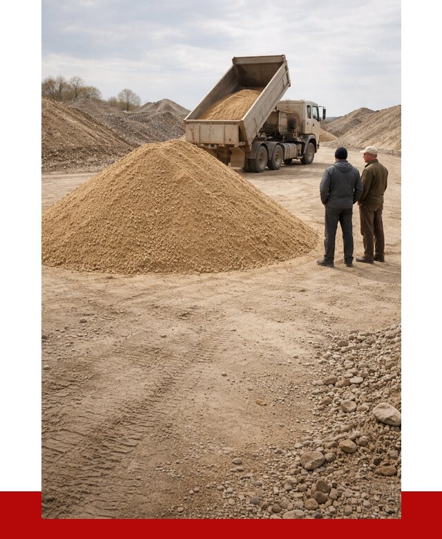 Карьерный песок крупнозернистый в Лесне от 8836 р | ПРОНЕРУДЛсн