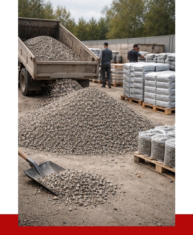 Гравий фракция 5-20 в Лесне купить от 2391 р. ПРОНЕРУДЛсн