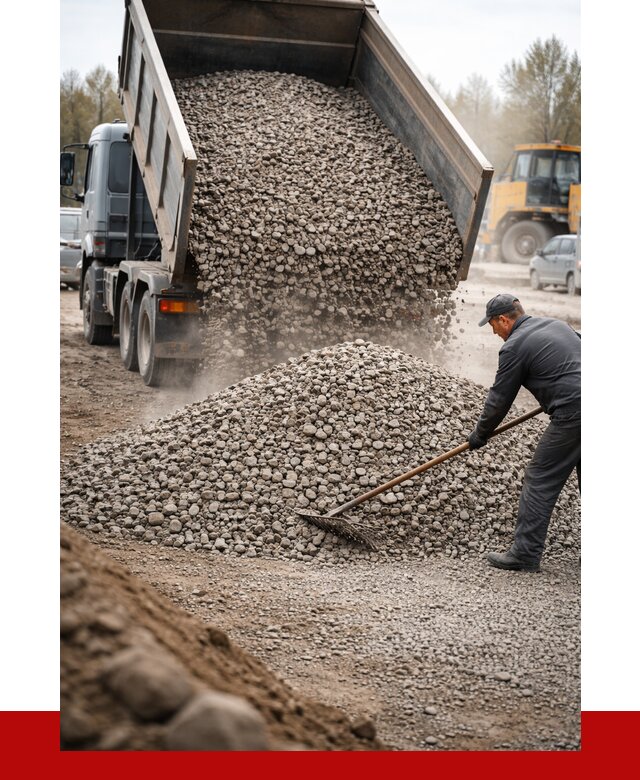 Гравий фракция 20-40 в Лесне от 2599 р. доставка | ПРОНЕРУДЛсн