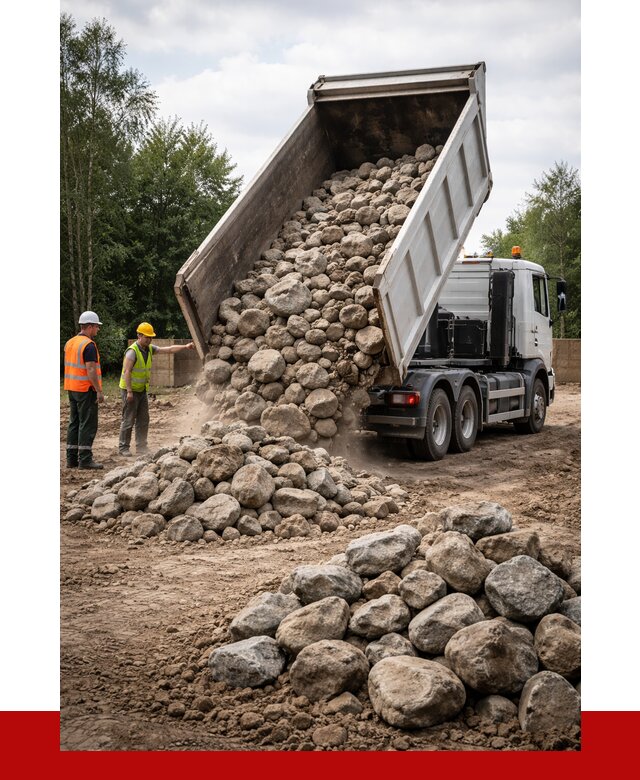 Купить булыжник в Лесне с доставкой от 4678 р. за куб | ПРОНЕРУДЛсн