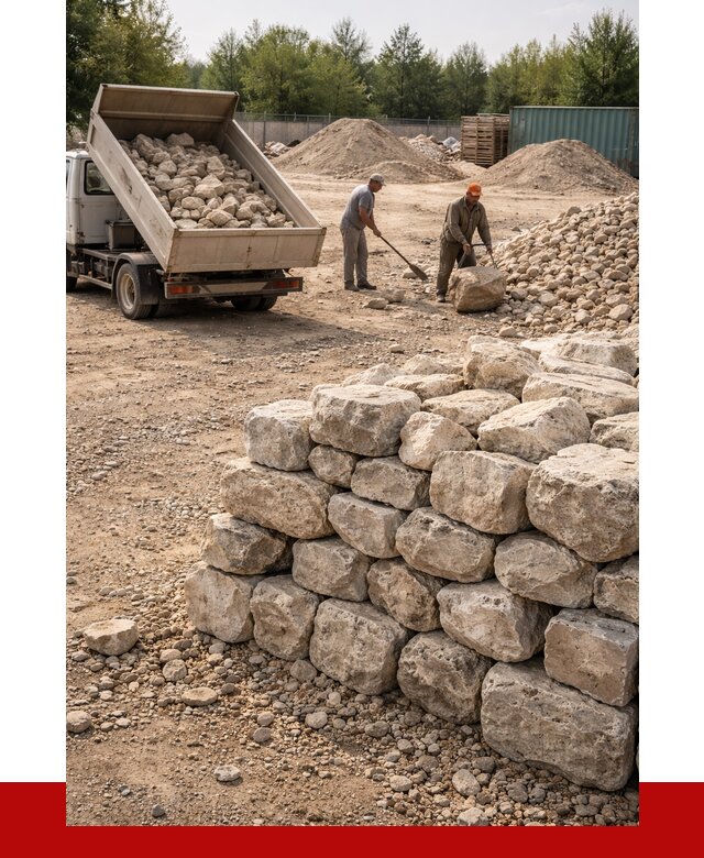 Бутовый камень известняковый в Лесне от 4366 р. | ПРОНЕРУДЛсн