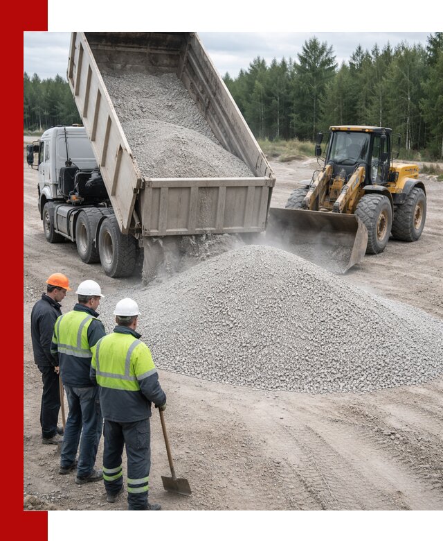 Известняковый отсев 0-5 доставка в Лесне быстро и выгодно