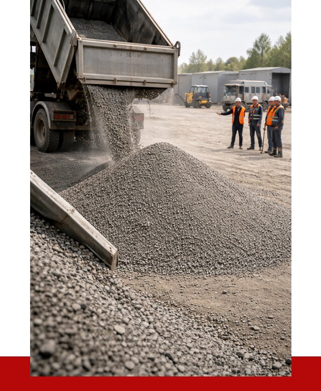 Гравийный отсев 0-5 в Лесне от 1247 р. с доставкой | ПРОНЕРУДЛсн