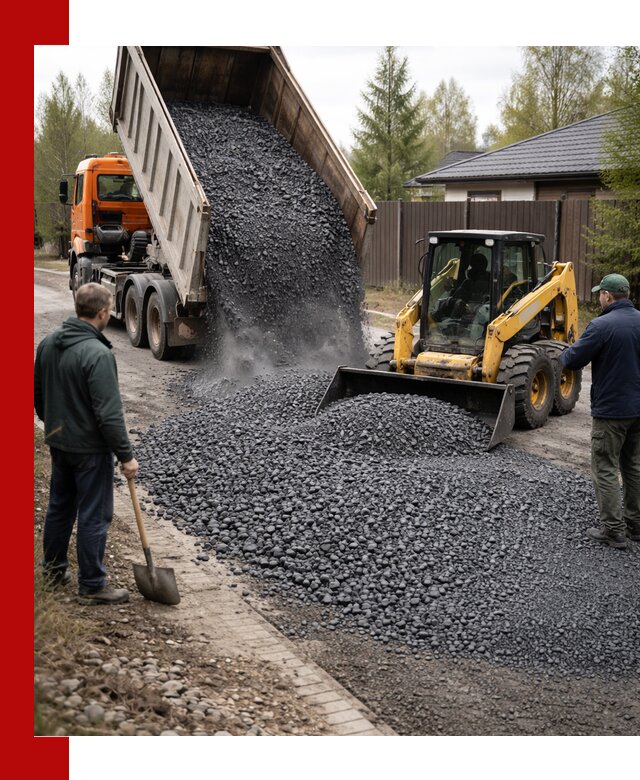 Крошка габбро с доставкой в Лесне для строительных работ