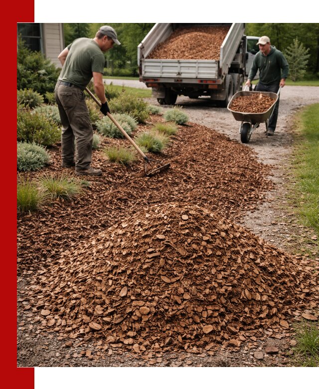 Крошка для мульчирования с доставкой в Лесне