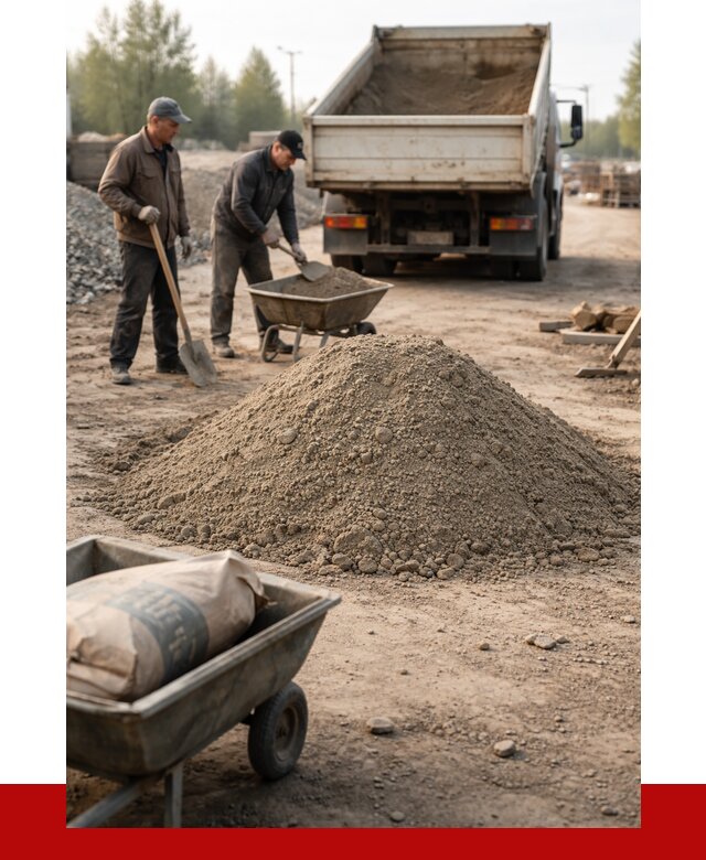 Цементно-песчаная смесь М150 в Лесне от 4886 р. | ПРОНЕРУДЛсн