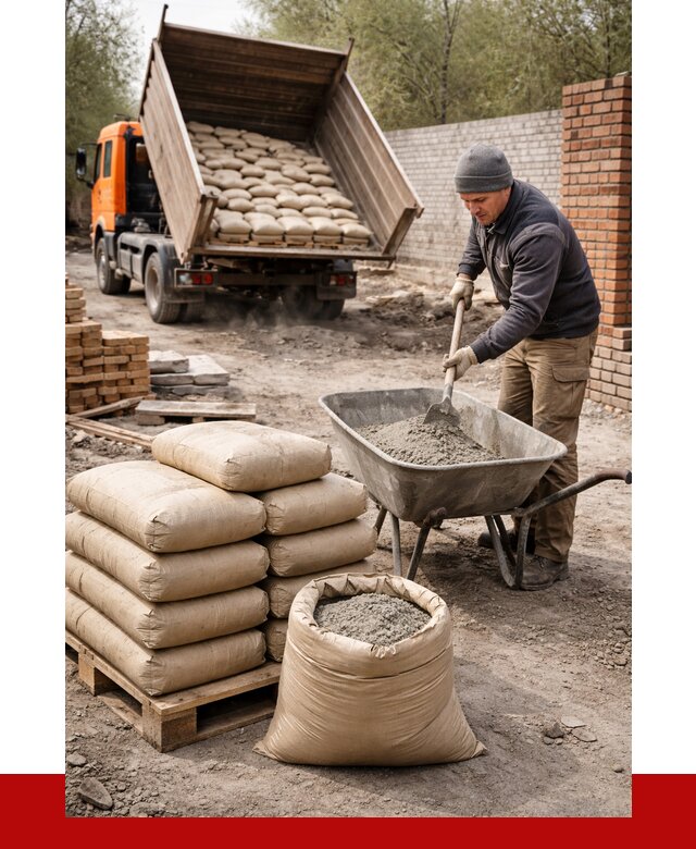 Купить сухую смесь для кладки в Лесне от 1247 р. | ПРОНЕРУДЛсн