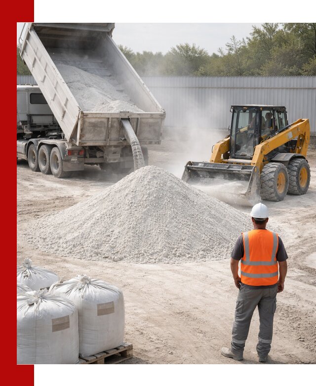 Доставка и продажа известняковой муки в Лесне