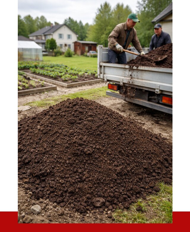 Плодородный грунт в Лесне с доставкой от 4366 р. | ПРОНЕРУДЛсн