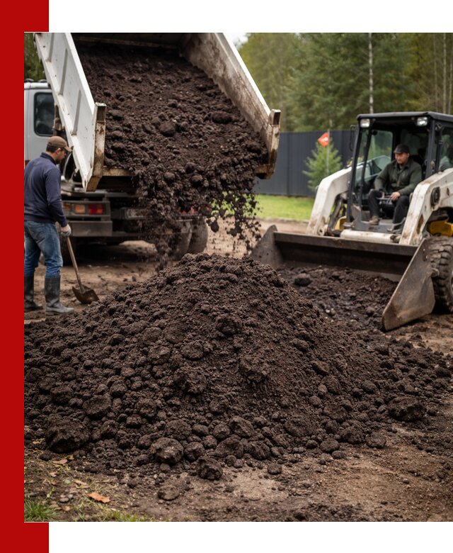 Плодородный грунт с доставкой в Лесне для садов и огородов