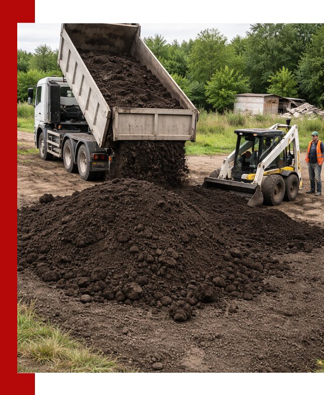 Поставка плодородной земли с доставкой самосвалом в Лесне