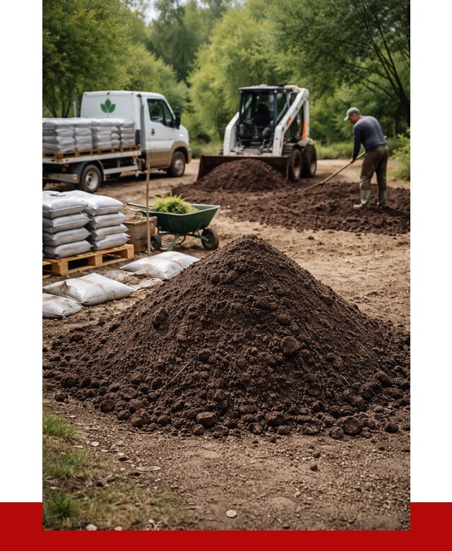 Грунт для озеленения с доставкой в Лесне от 1871 р. | ПРОНЕРУДЛсн