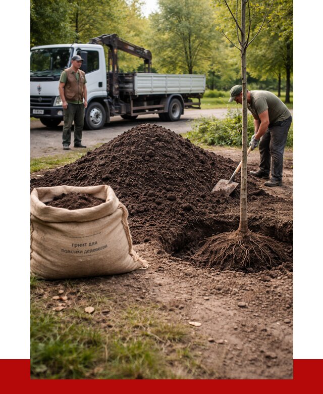 Грунт для посадки деревьев в Лесне от 1247 р. | ПРОНЕРУДЛсн
