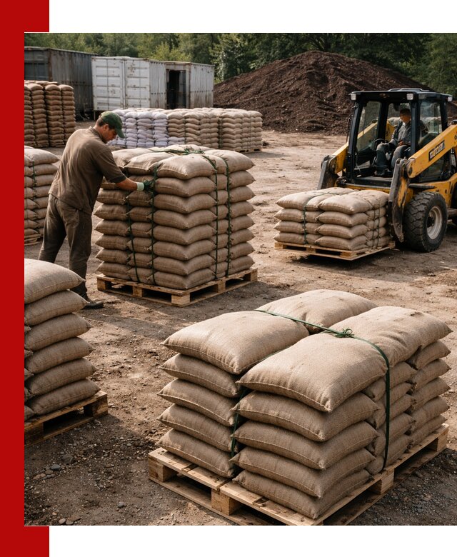 Доставка торфа в мешках по выгодным ценам в Лесне