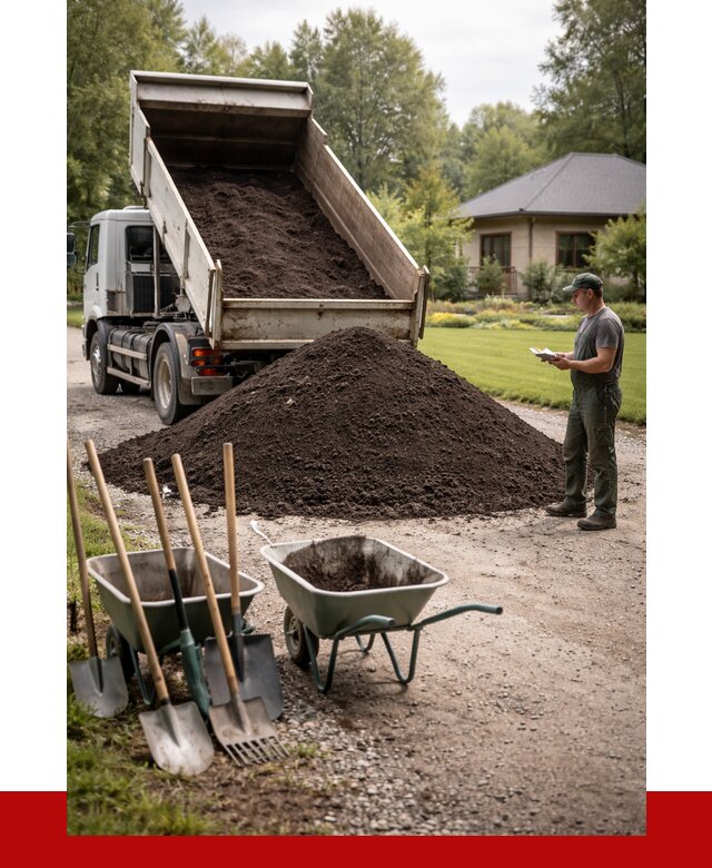 Купить чернозем с доставкой в Лесне от 1871 р. | ПРОНЕРУДЛсн