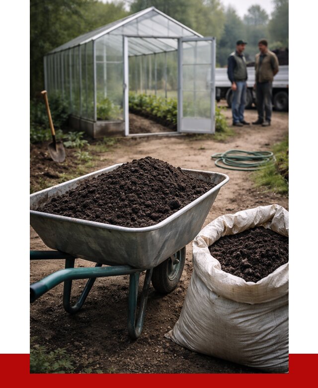 Чернозем для теплицы в Лесне с доставкой от 1559 р. | ПРОНЕРУДЛсн