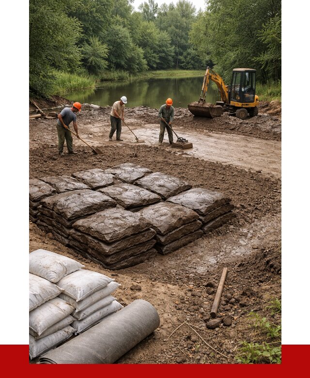 Купить глину для пруда в Лесне от 4678 р. с доставкой | ПРОНЕРУДЛсн