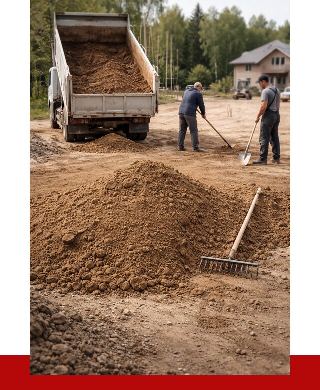 Суглинок для планировки в Лесне с доставкой от 4366 р. | ПРОНЕРУДЛсн