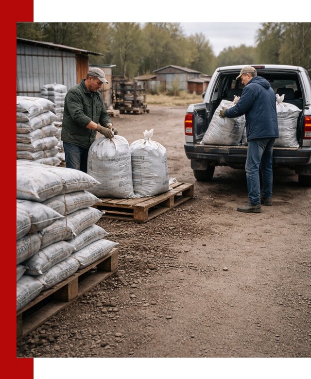 Купить конский навоз в мешках с доставкой в Лесне