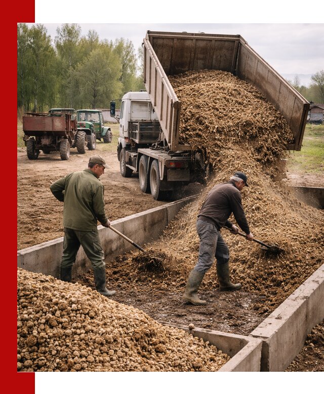 Куриный помет с доставкой в Лесне оптом и в розницу