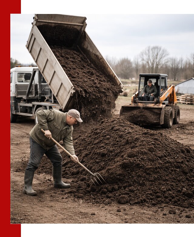 Доставка и продажа перегноя в Лесне быстро и дешево
