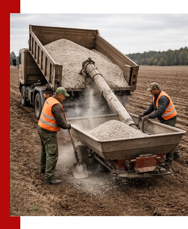 Доставка и продажа суперфосфата оптом и в розницу в Лесне