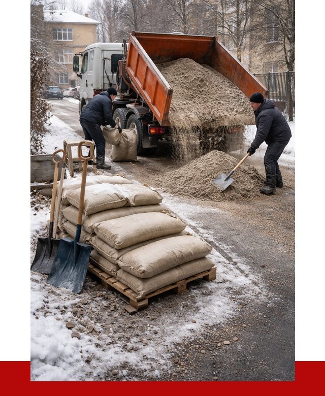 Противогололедные материалы оптом в Лесне от 4366 р. | ПРОНЕРУДЛсн