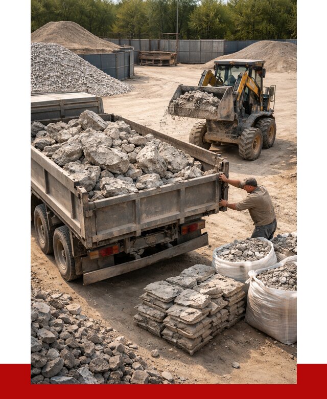 Купить бой бетона с доставкой в Лесне от 4990 р. | ПРОНЕРУДЛсн