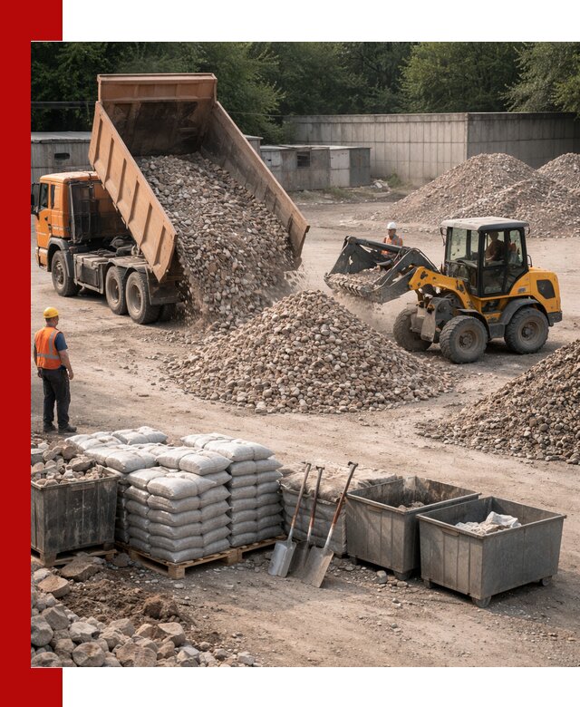 Вторичные материалы для отсыпки в Лесне — поставка и доставка