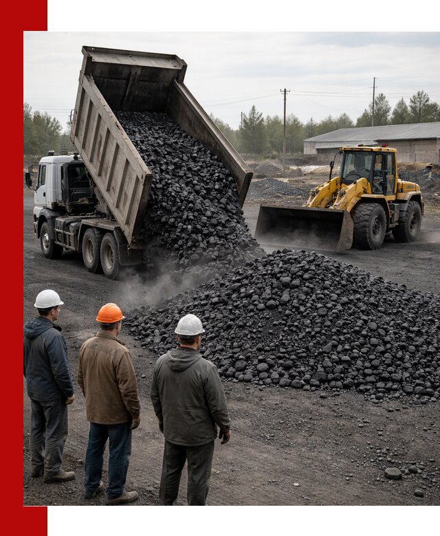 Доставка угля антрацита в Лесне с самосвалами и погрузкой