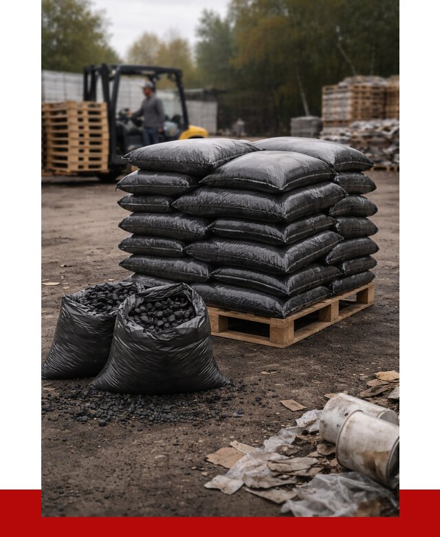 Купить уголь в мешках с доставкой в Лесне от 7796 р. | ПРОНЕРУДЛсн